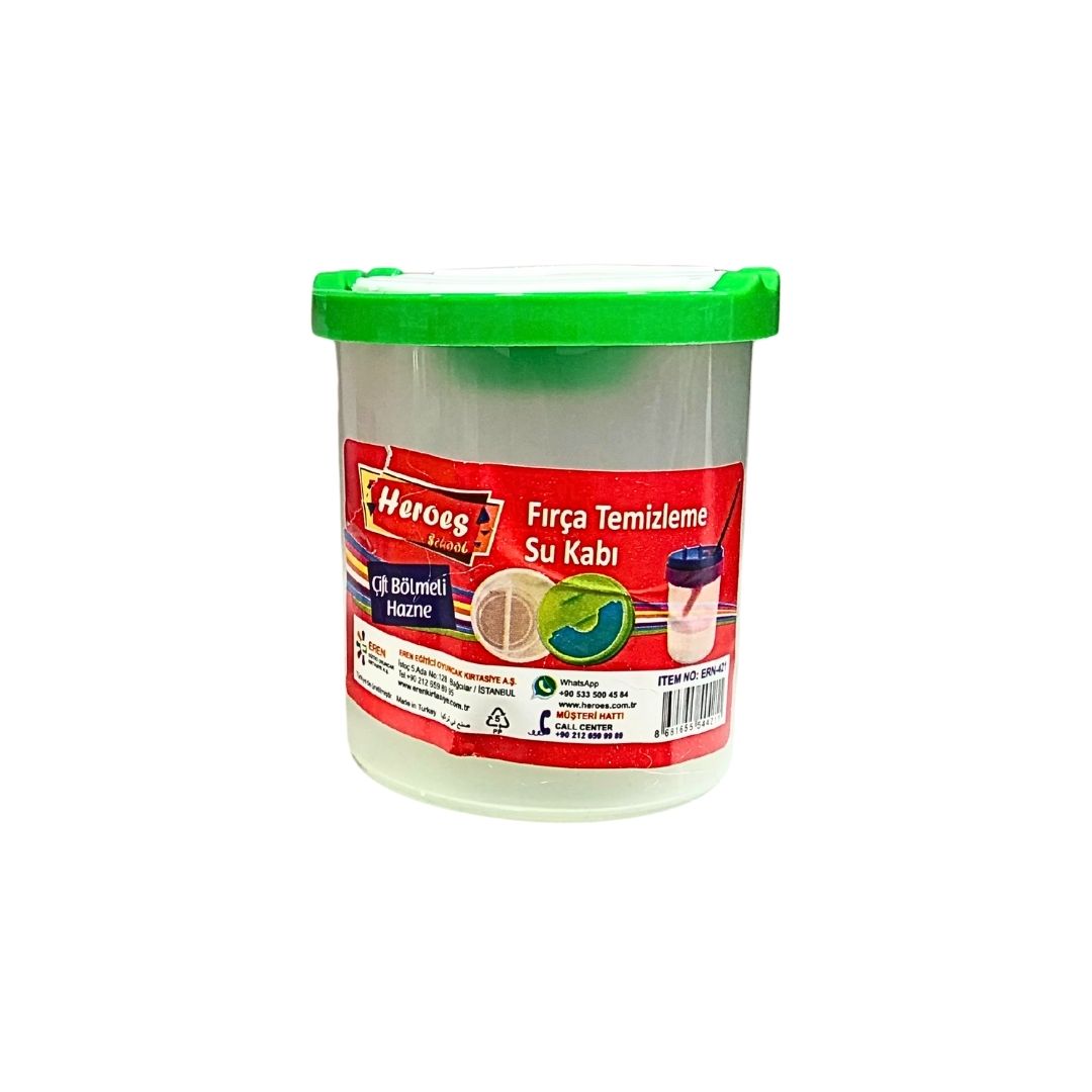 24 LÜ SULU BOYA  FIRÇA TEMİZLEME SU KABI 24 LÜ*6