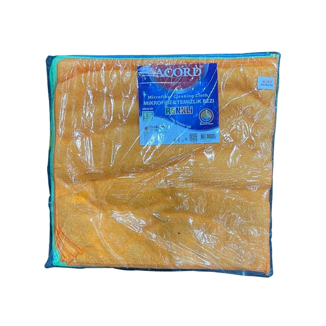 ACORD 40X40 MİKROFİBER TEMİZLİK BEZİ (15*20)*300