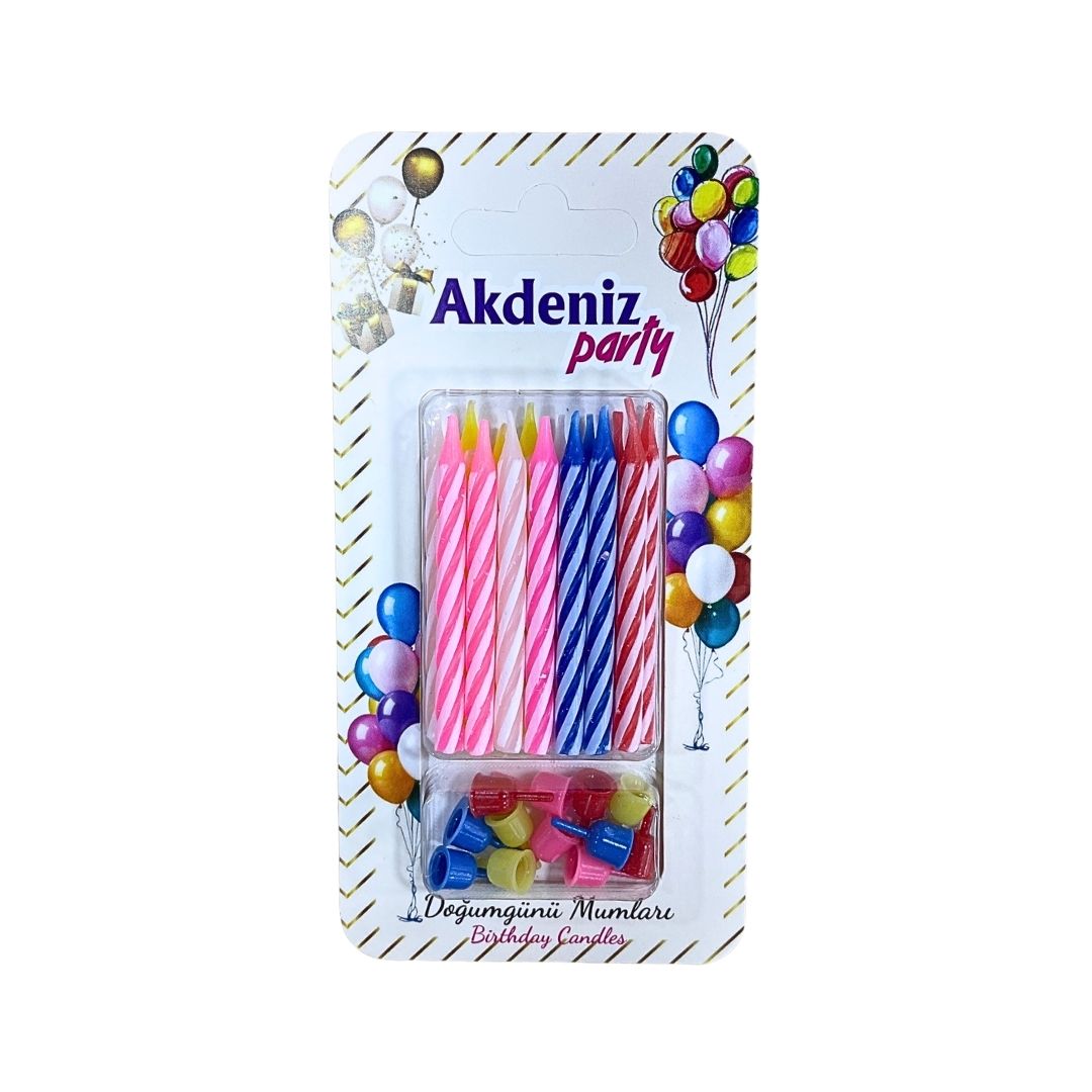 AKDENİZ DOĞUM GÜNÜ MUMU(24*24)*576 AKDENİZ DOĞUM GÜNÜ MUMU(24*24)*576