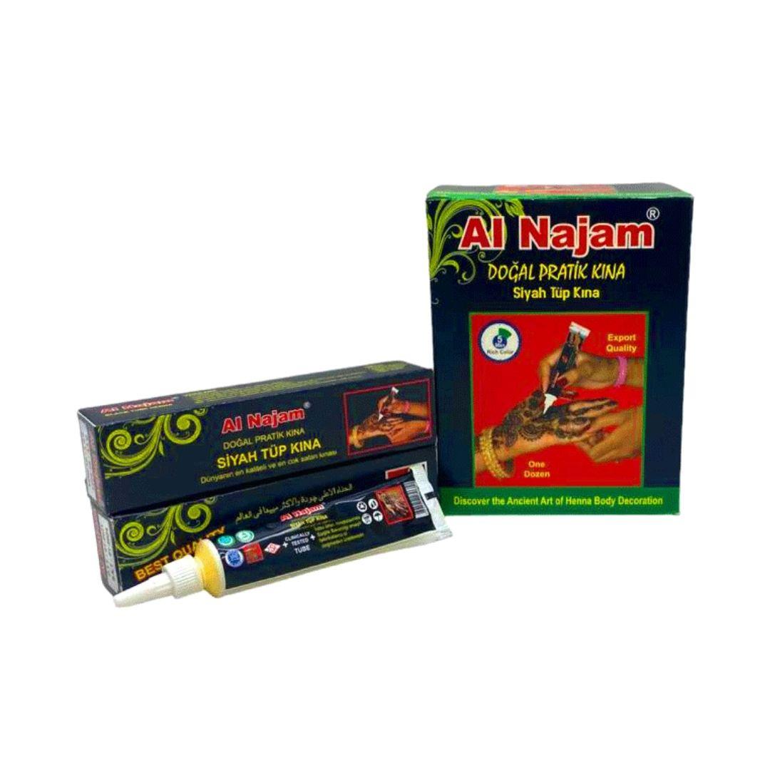 AL NAJAM 12 Lİ SİYAH TÜP KINA(12*24)*288