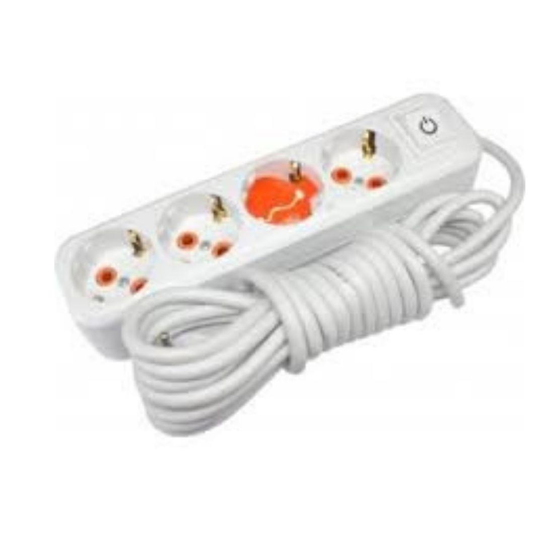 ASEL 4 LÜ TOPRAKLI GRUP PRİZ ANAHTARLI 3 MT 211*22 ASEL 4 LÜ TOPRAKLI GRUP PRİZ ANAHTARLI 3 MT 211*22