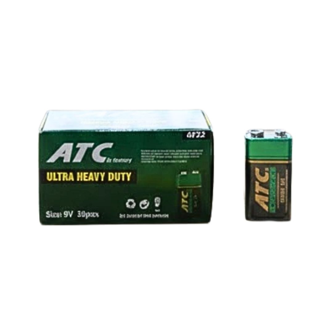 ATC 9V PİL TEKLİ SHRİNK (10*30)*300 ATC 9V PİL TEKLİ SHRİNK (10*30)*300
