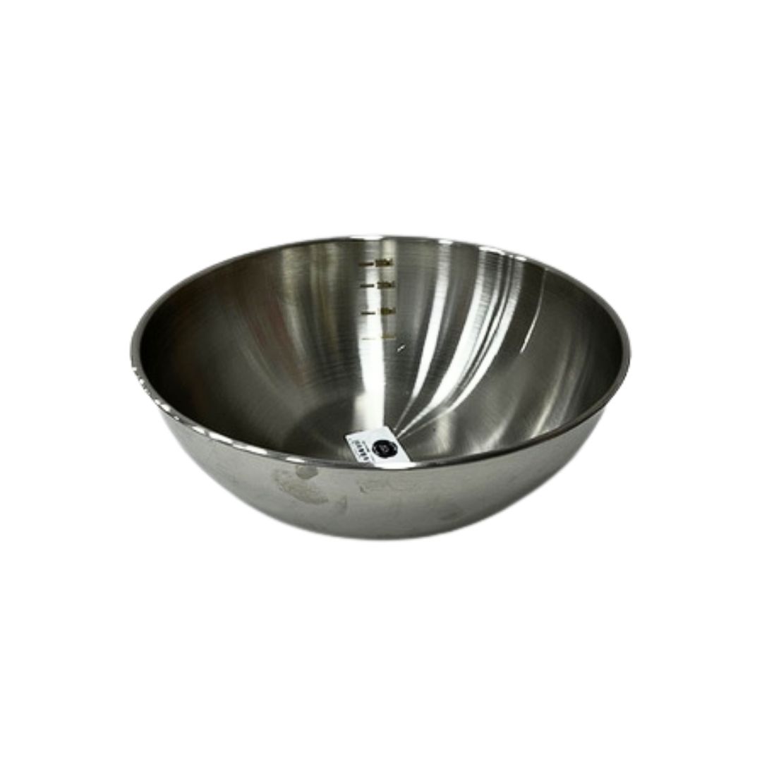 BAYHOME1446 ÇELİK SALATA VE ÇIRPMA KASESİ 28CM*100 BAYHOME1446 ÇELİK SALATA VE ÇIRPMA KASESİ 28CM*100