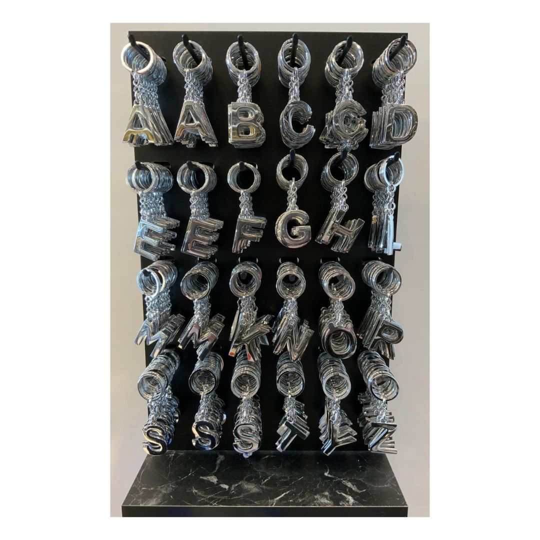 BELDEK S912 288 Lİ SADE KROM HARF STAND*2