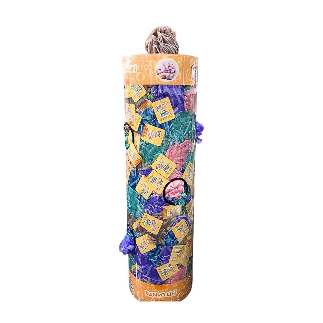 BELLA HOUSE K-6586 SÜNGERLİ BANYO LİFİ 50 GR*150 BELLA HOUSE K-6586 SÜNGERLİ BANYO LİFİ 50 GR*150