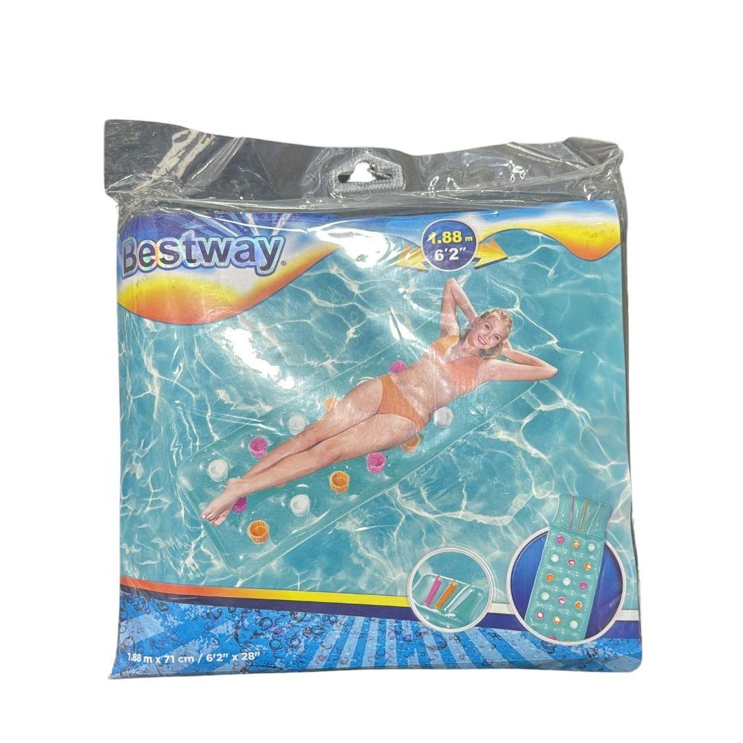 BESTWAY 43014 188 CM BARDAKLI ŞİŞME YATAK*12