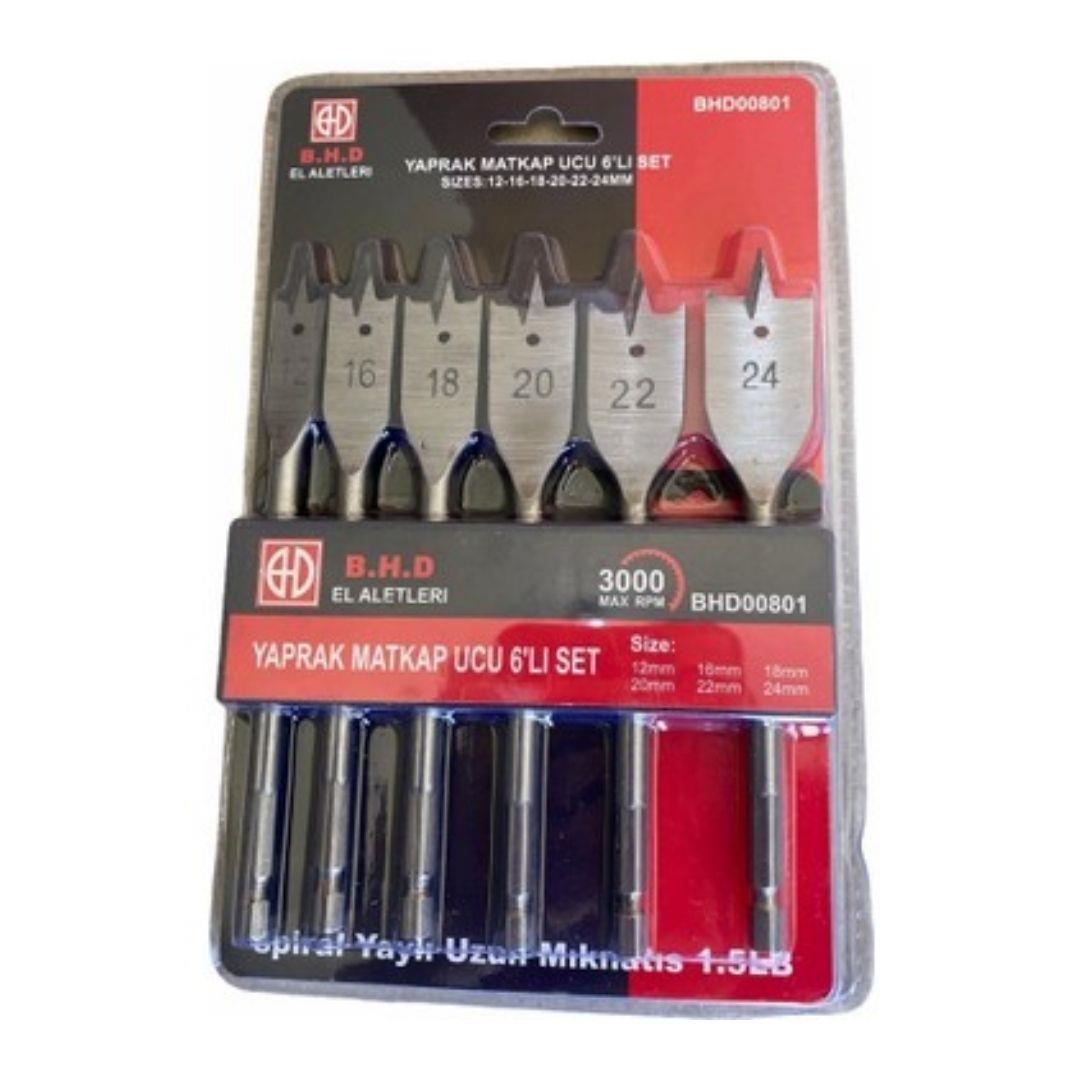 BHD 00801 YAPRAK MATKAP UCU 6 LI SET*60