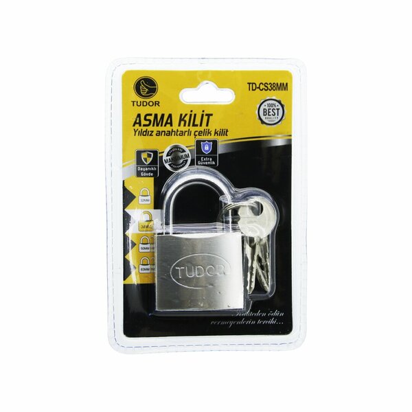 BLİSTERLİ TUDOR YILDIZ 38 MM KİLİT*12*20