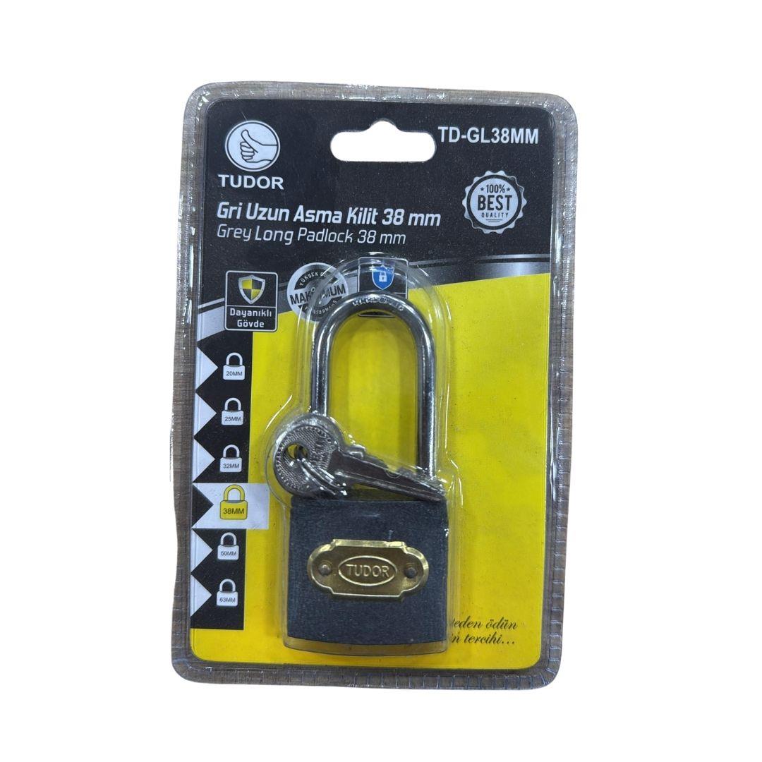BLİSTERLİ UZUN GRİ 38 MM KİLİT*12*16 BLİSTERLİ UZUN GRİ 38 MM KİLİT*12*16
