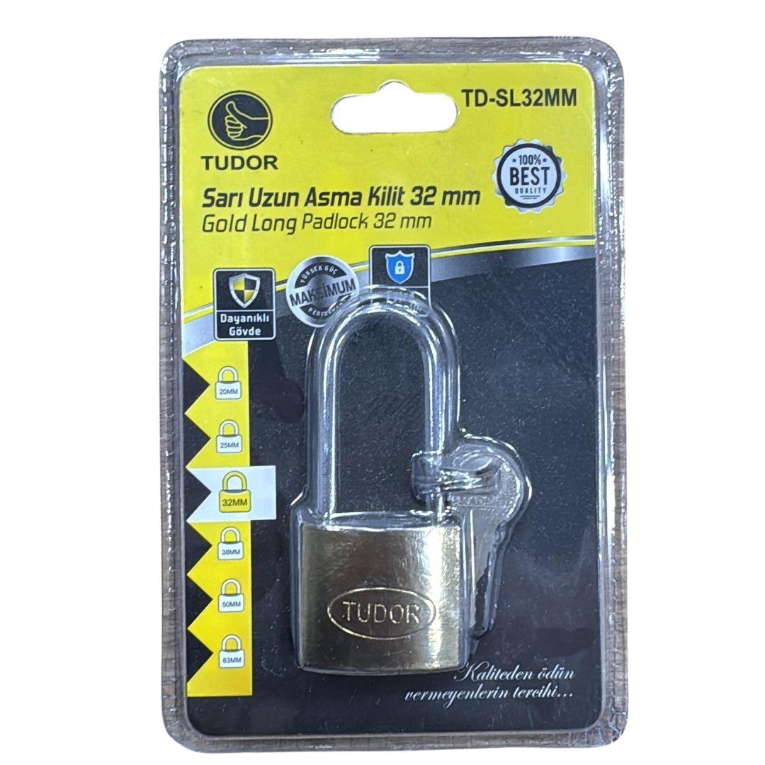 BLİSTERLİ UZUN SARI 32 MM KİLİT*12*20