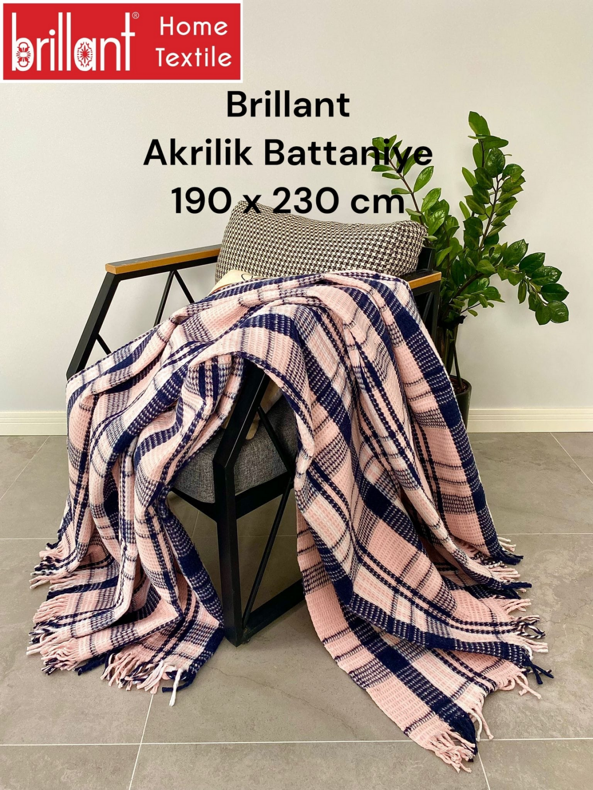 BRİLLANT AKRİLİK BATTANİYE ÇİFT KİŞİLİK 190X230 *40 BRİLLANT AKRİLİK BATTANİYE ÇİFT KİŞİLİK 190X230 *40