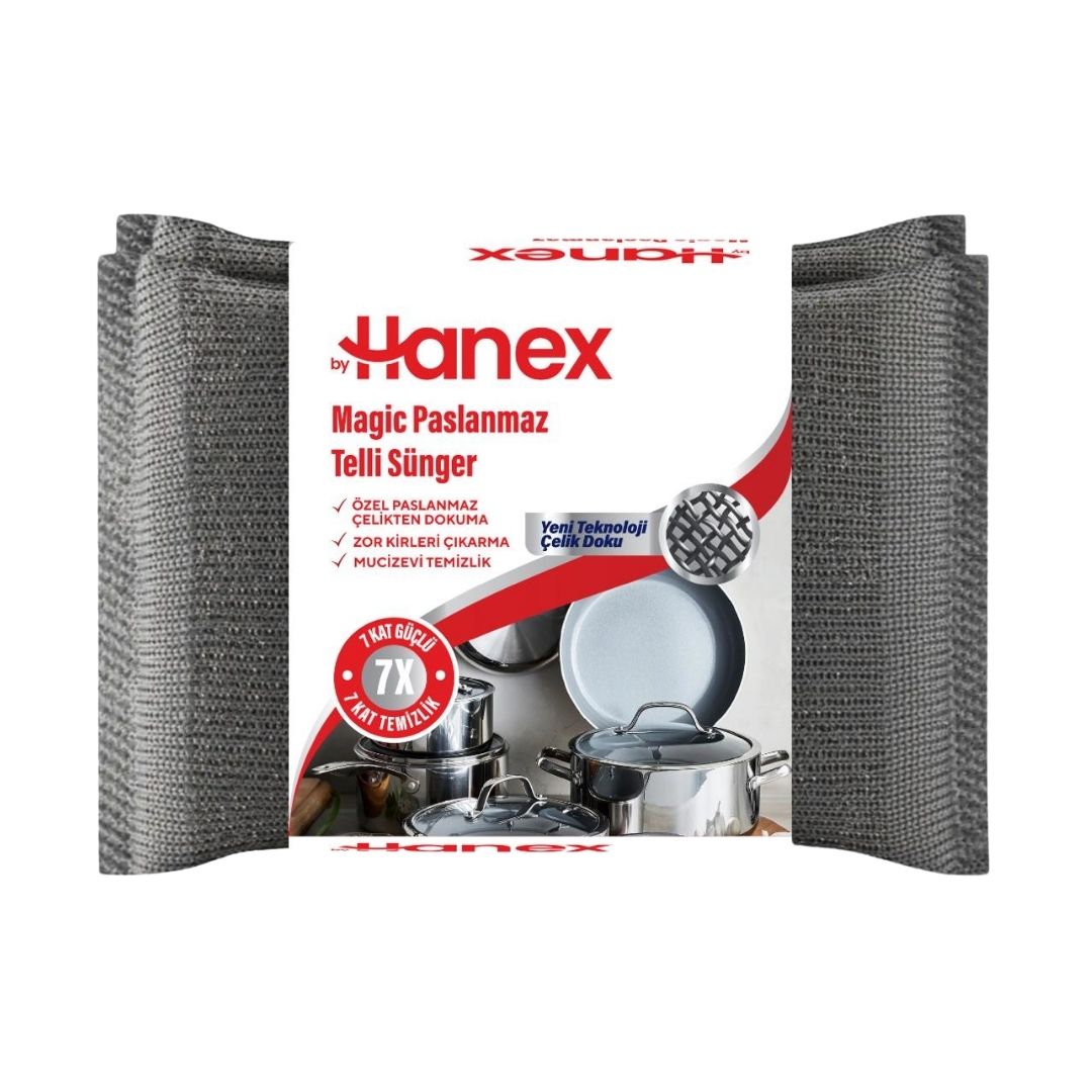 BYHANEX SİHİRLİ SÜNGER TELLİ İNOX 2'Lİ (32*17)*544 BYHANEX SİHİRLİ SÜNGER TELLİ İNOX 2'Lİ (32*17)*544