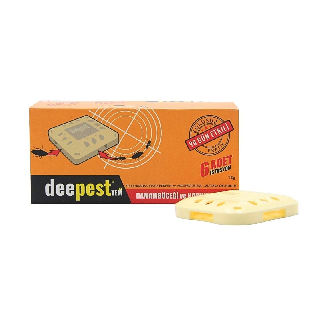 DEEPEST HAMAM BÖCEĞİ YEM 12gr (6x12) *72 DEEPEST HAMAM BÖCEĞİ YEM 12gr (6x12) *72