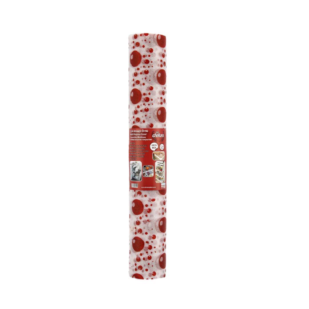 DELUX DESENLİ 45 cm 1,7 mt RAF ÖRTÜSÜ 30024 *75