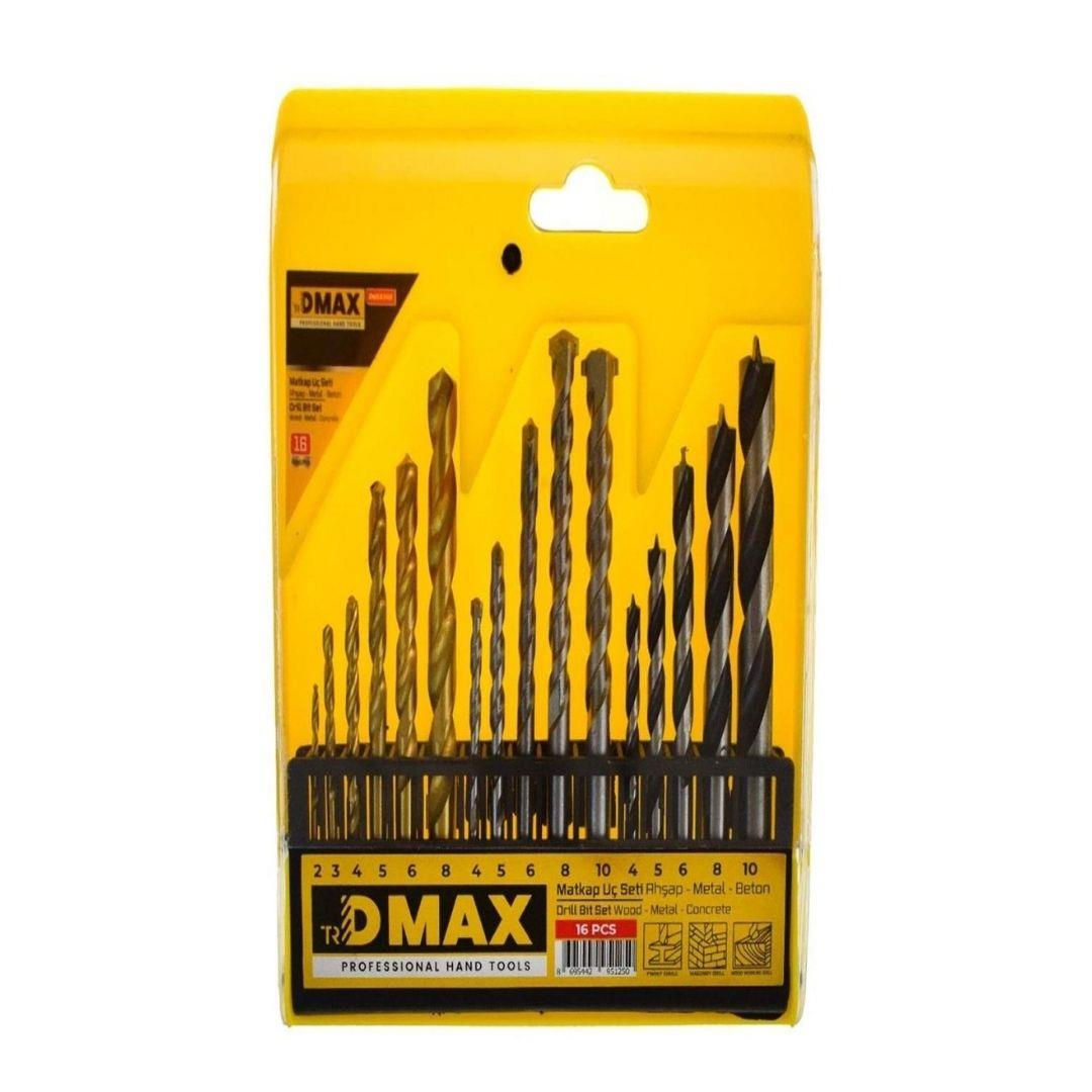 DMAX-4345 AHŞAP-METAL-BETON 16 PCS MATKAP UCU*72