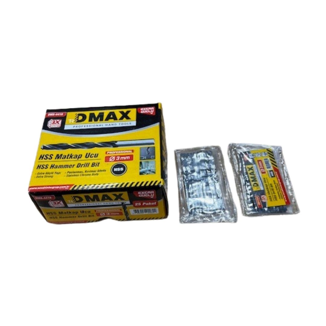 DMAX 4418 HSS MATKAP UCU 3MM(25*20)*500