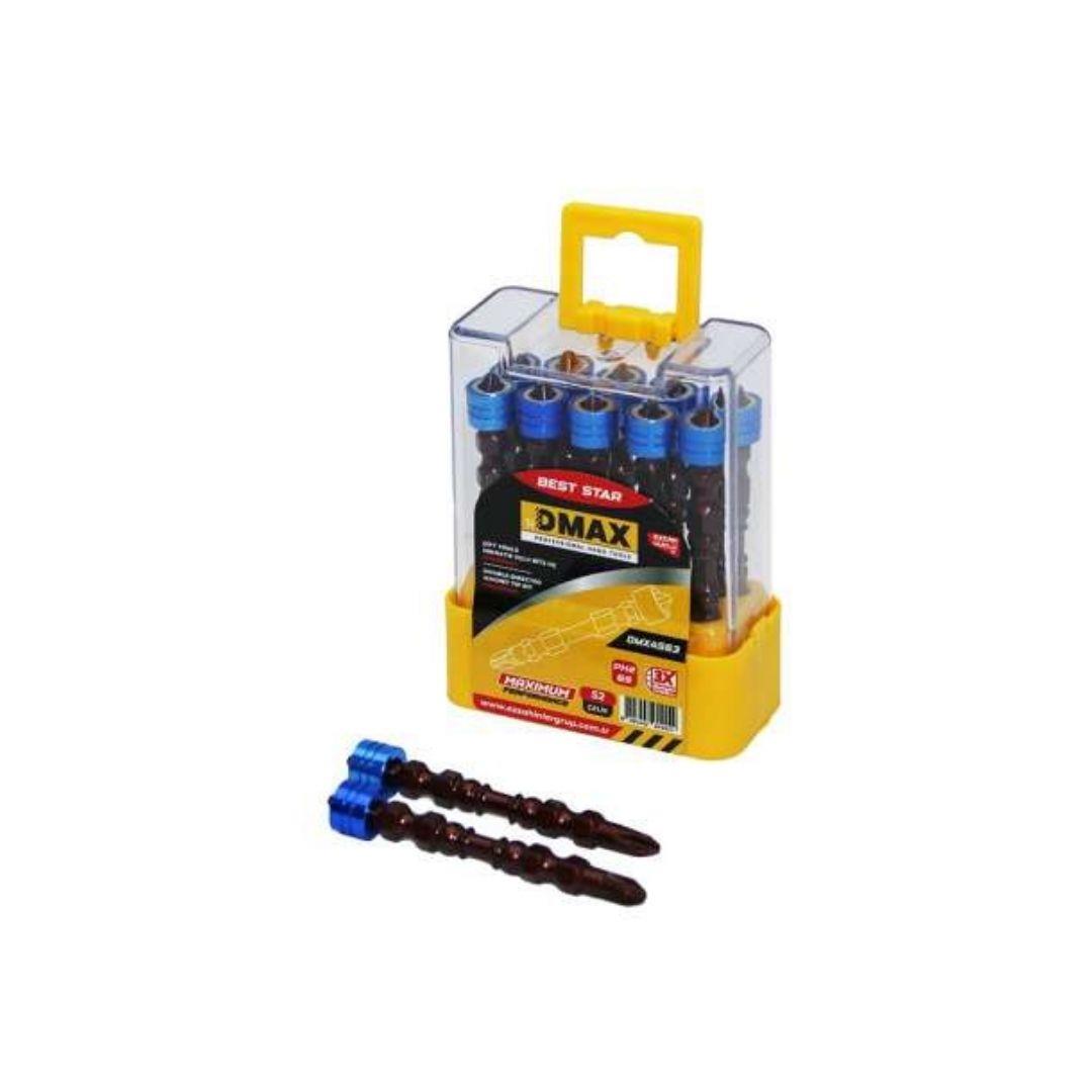 DMAX 4563 PH2 65 MM BİTS UÇ 10 LU *120 DMAX 4563 PH2 65 MM BİTS UÇ 10 LU *120