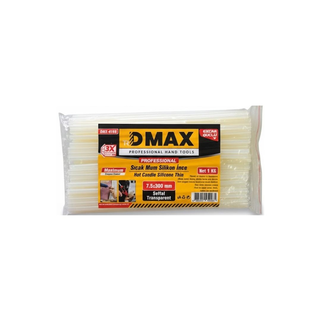 DMAX DMC-4166 SICAK SİLİKON İNCE MUM SİLİKON*20 DMAX DMC-4166 SICAK SİLİKON İNCE MUM SİLİKON*20