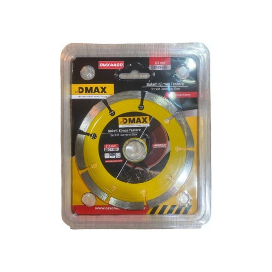 DMAX DMX-4400 SOKETLİ ELMAS TESTERE 115X22*200