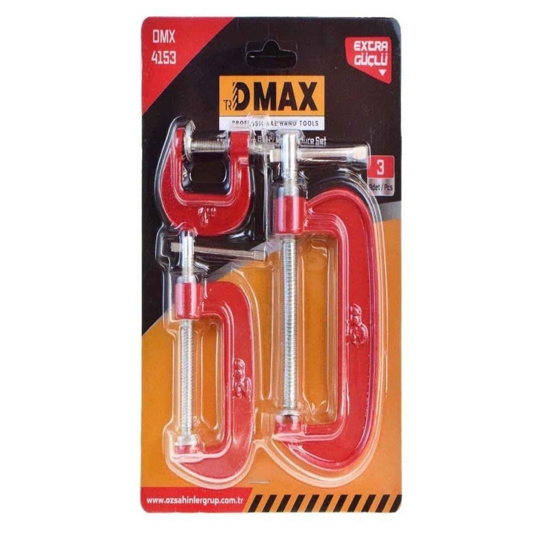 DMAX DMX4153  MENGENE SETİ 3 PARÇA*72