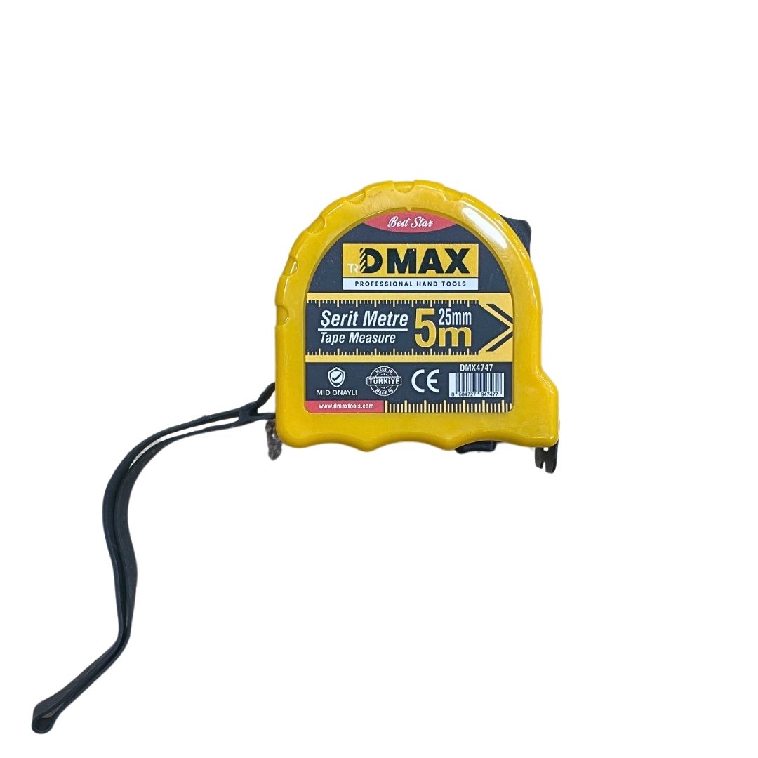 DMX-4747 5 MT ŞERİT METRE 25mm(12*8)*96
