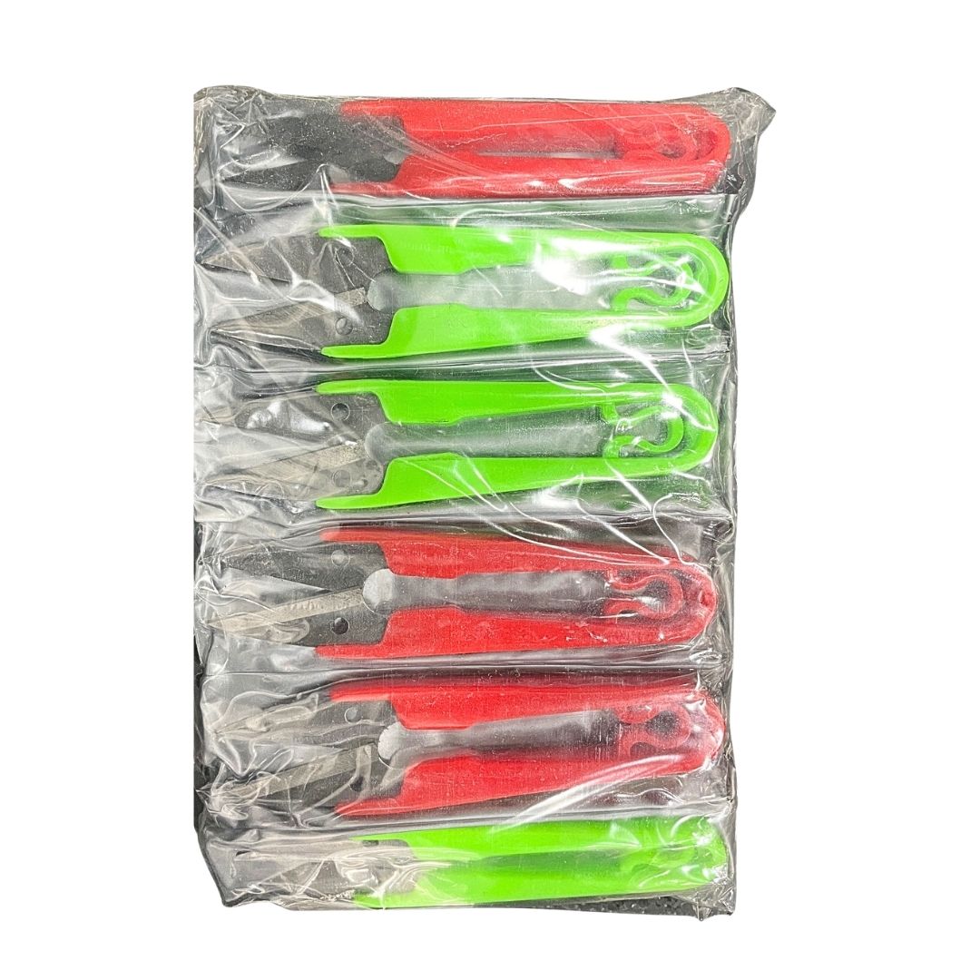 DY-805 12Lİ PLASTİK EL İŞİ MAKASI*