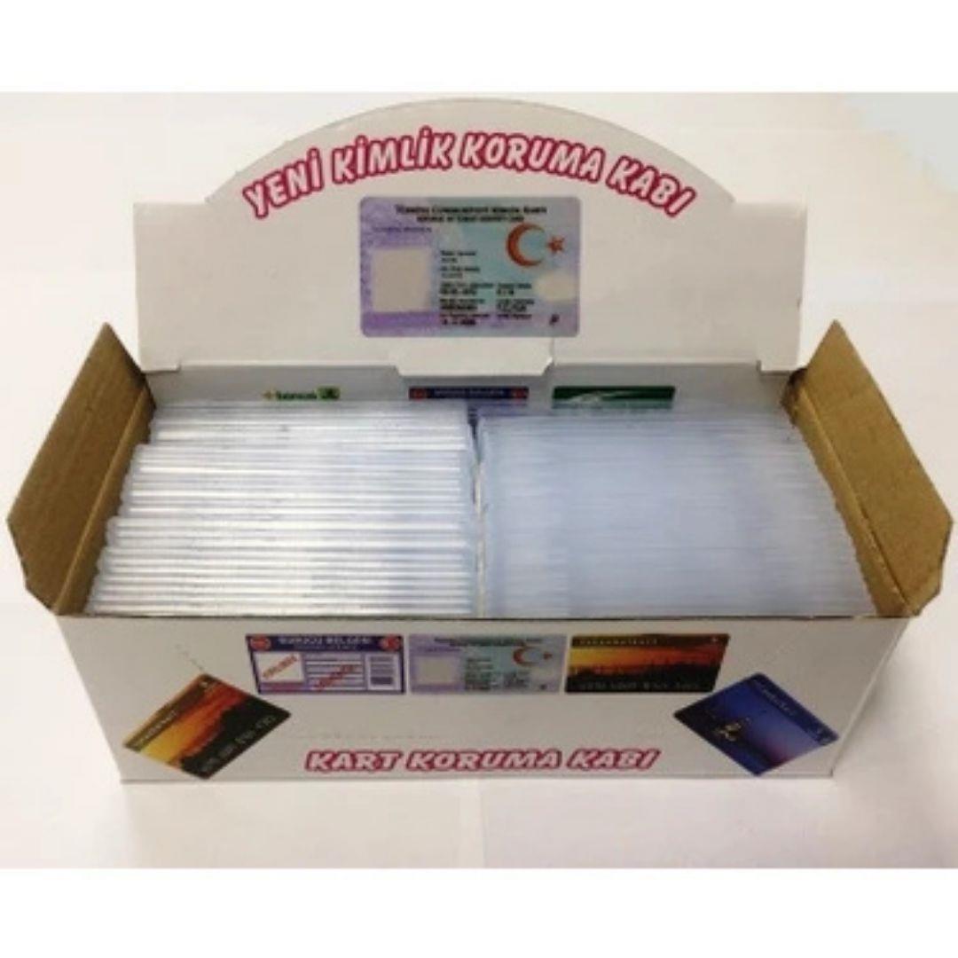 EHLİYET VE KİMLİK KABI ŞEFFAF(60*80)*4800