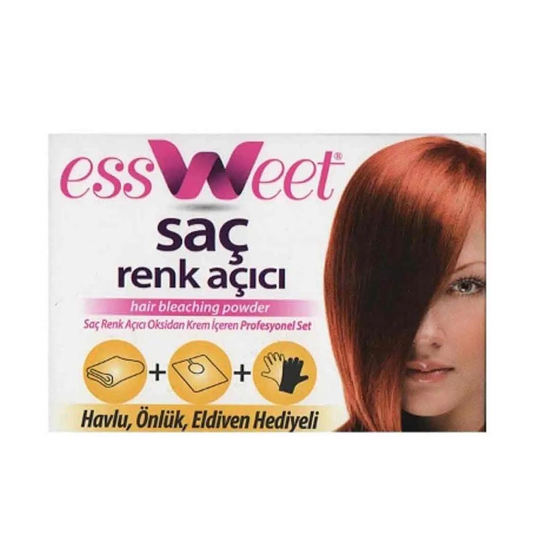 ESSWEET YATAY SAÇ RENK AÇICI HEDİYELİ(6*10)*60 ESSWEET YATAY SAÇ RENK AÇICI HEDİYELİ(6*10)*60