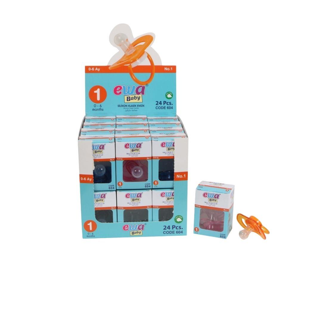 EWA BABY EWA-604 KLASİK EMZİK NO:1(24*24)*576 EWA BABY EWA-604 KLASİK EMZİK NO:1(24*24)*576
