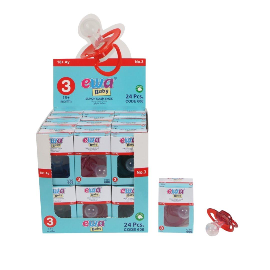 EWA BABY EWA-606  KLASİK EMZİK NO:3(24*24)*576