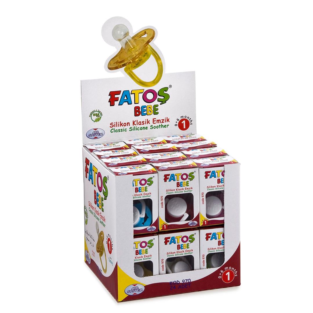 FATOŞ SİLİKON KLASİK EMZİK 1 NO(24*24)*576 FATOŞ SİLİKON KLASİK EMZİK 1 NO(24*24)*576