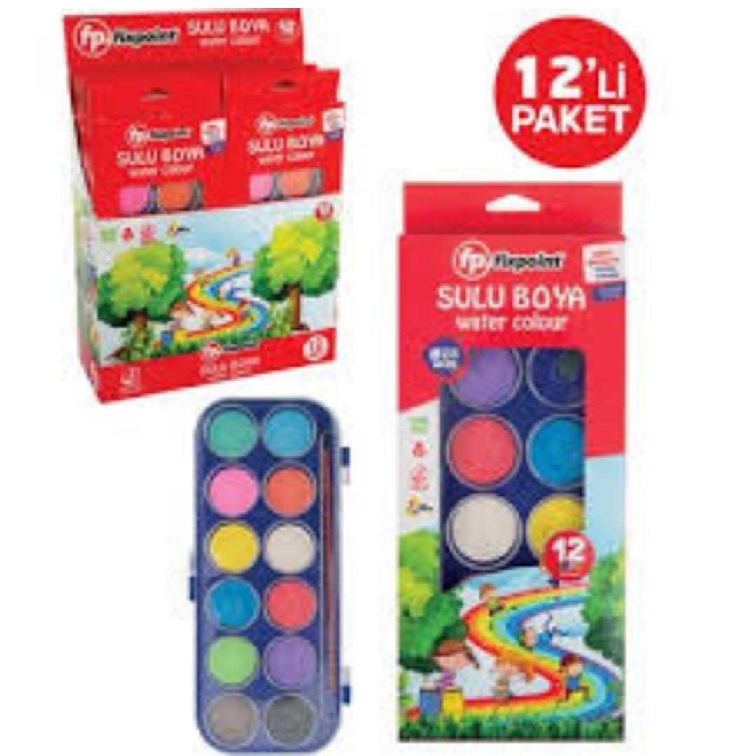 FİXPOİNT LÜX KUT. SULU BOYA  P-1756(12*12)*144