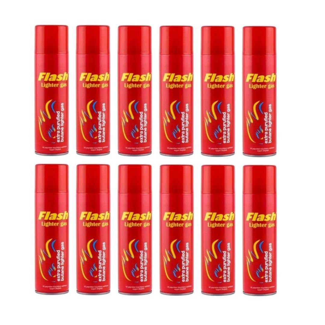 FLASH ÇAKMAK GAZI(12*8)*96 FLASH ÇAKMAK GAZI(12*8)*96