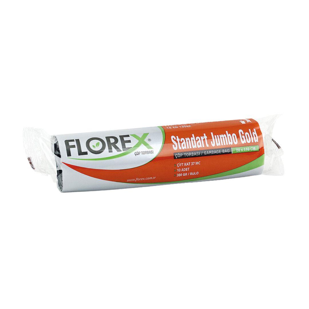 FLOREX FL-512 ÇÖP POŞETİ GOLD JUMBO 300gr *20