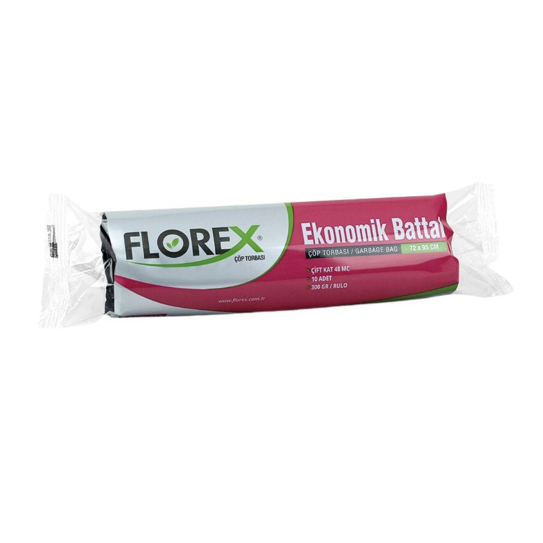 FLOREX FL-522 ÇÖP POŞETİ ECO BATTAL 300gr *20