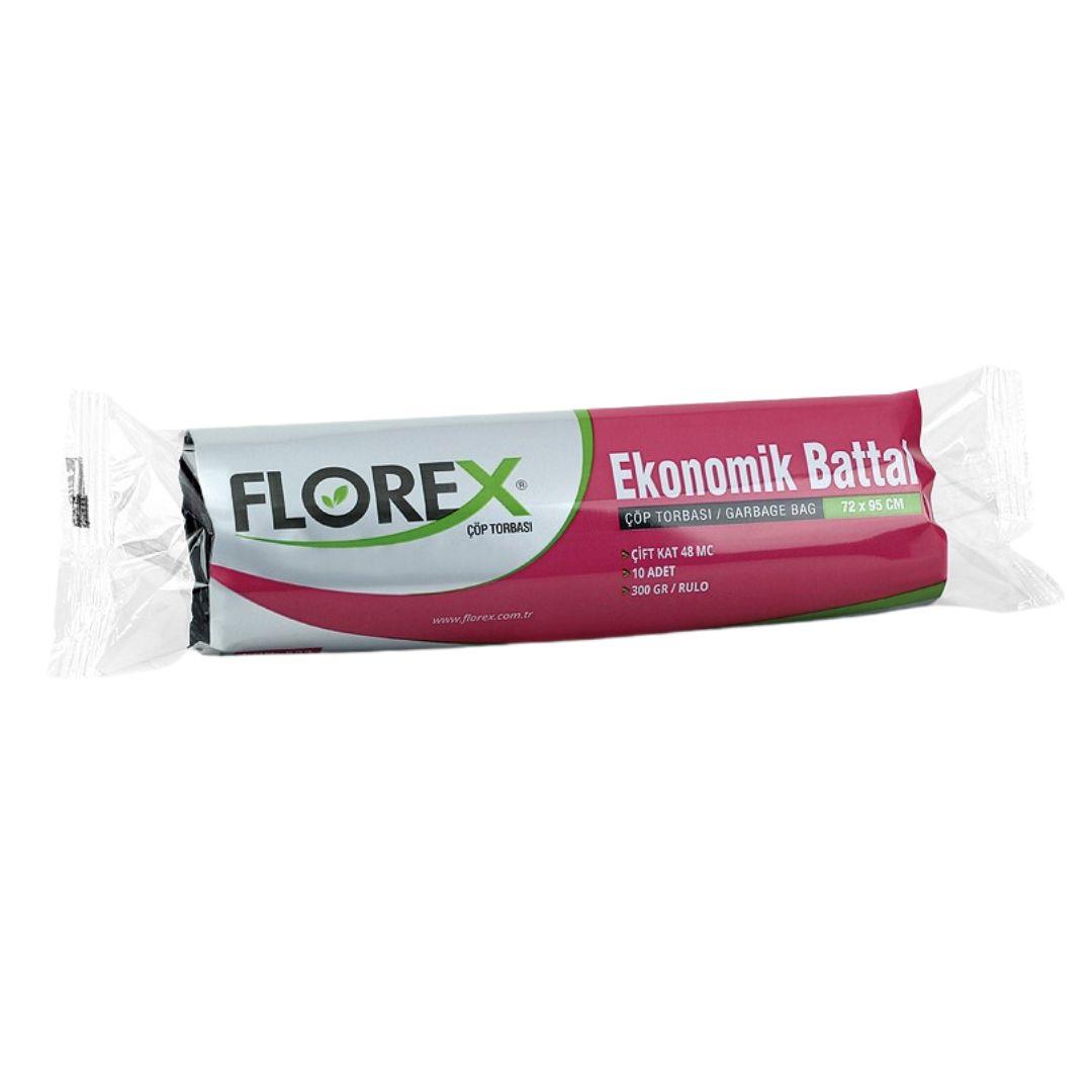 FLOREX FL-523 ÇÖP POŞETİ ENDÜST.BATTAL 400gr*20
