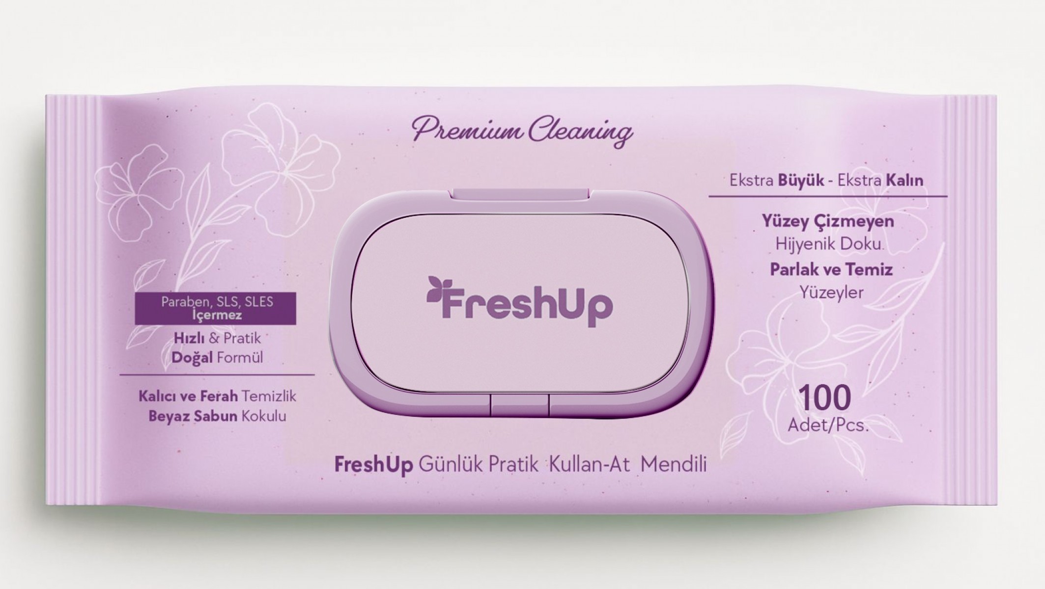FRESHUP YÜZEY TEMİZLEME 100'LÜ