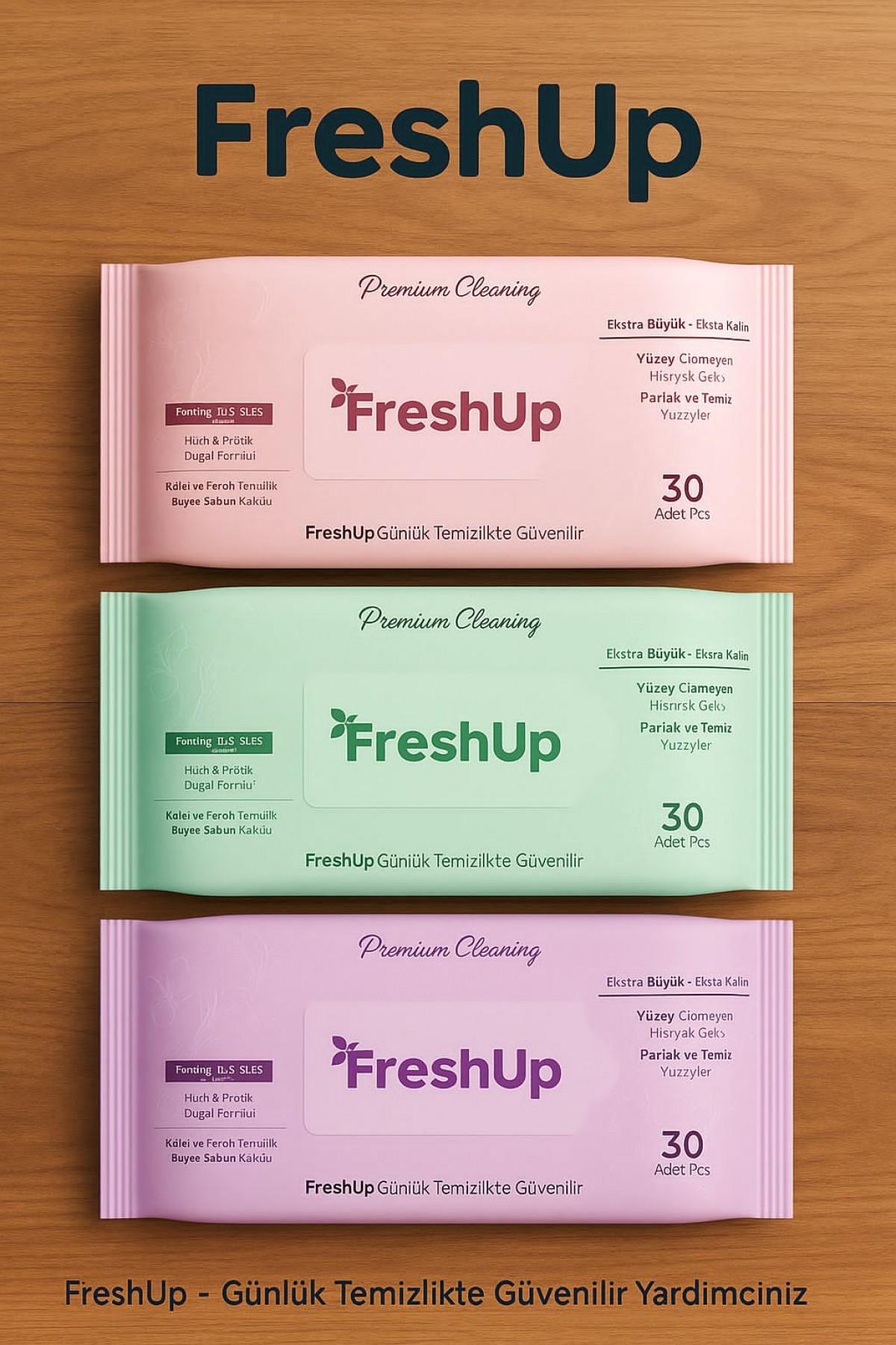FRESHUP YÜZEY TEMİZLEME 30'LU