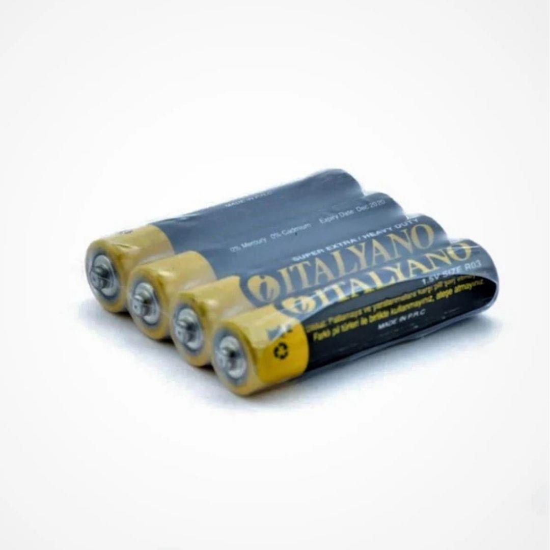 İTALYANO KUMANDA PİLİ 4LÜ SHRİNK (15*40)*600