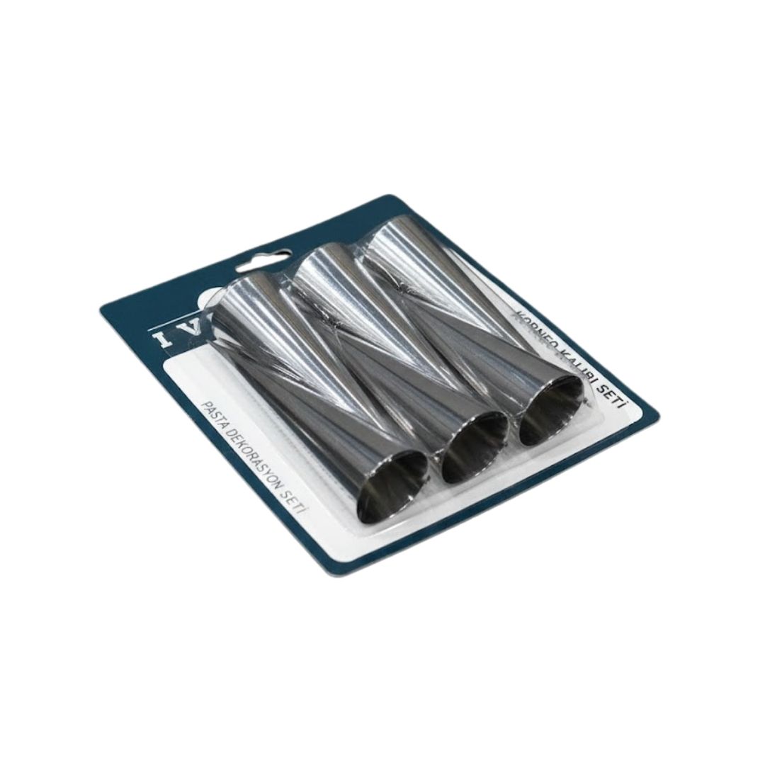 IVO-PST217 IVORY METAL 6 LI KORNEO KALIBI SETİ*144