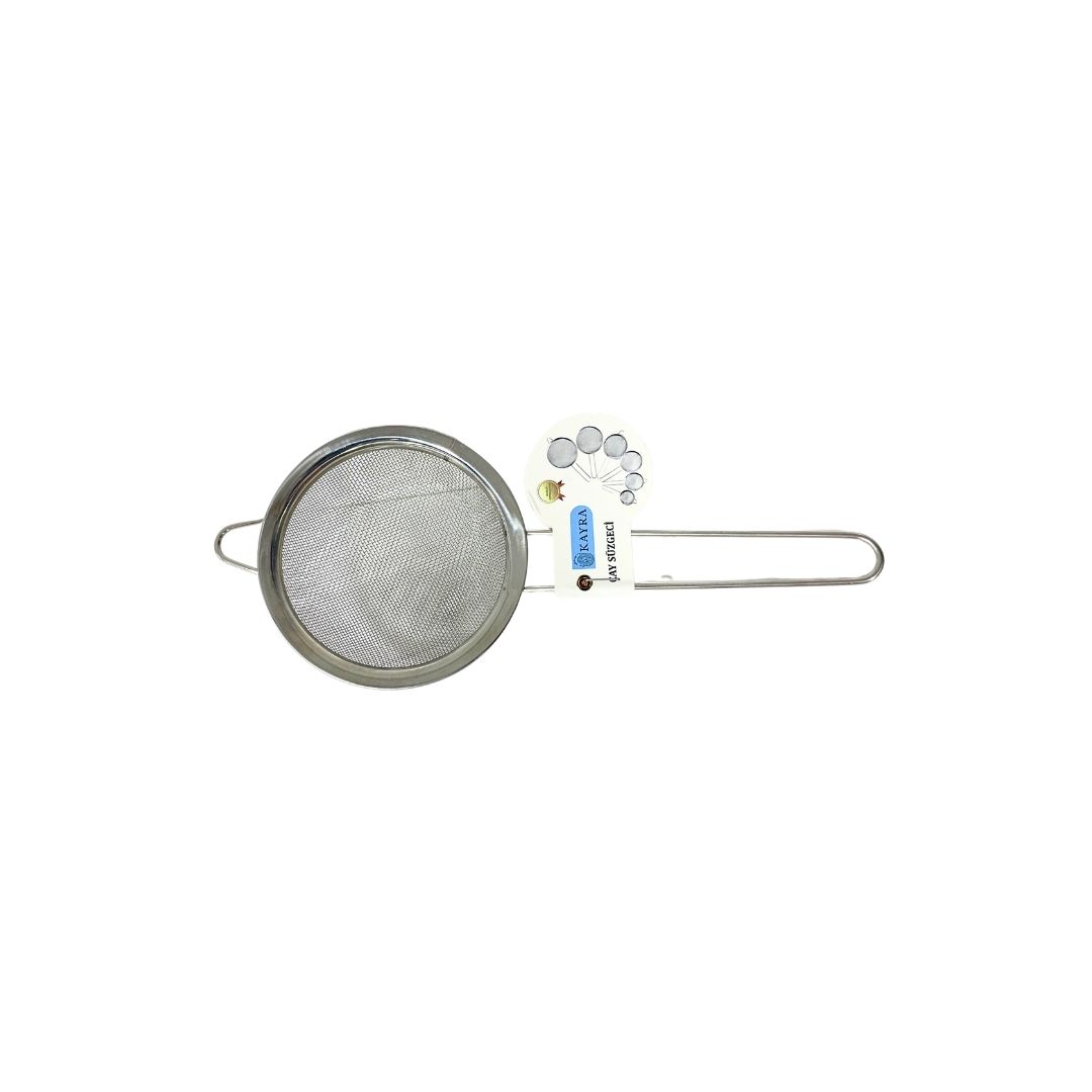KAYRA 1328 TEK KULPLU METAL SÜZGEÇ 8 CM*500
