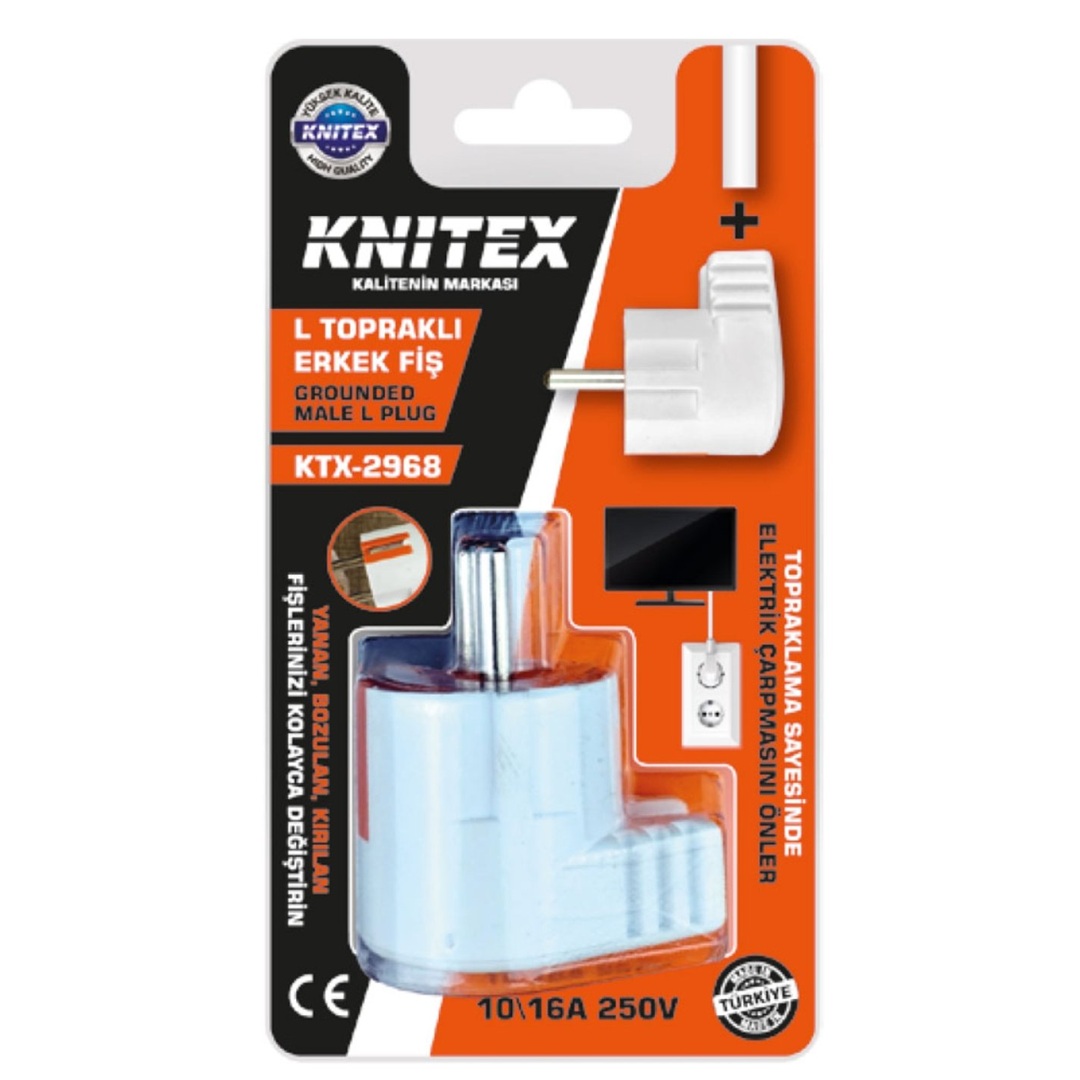KNITEX L TOPRAKLI FİŞ KTX-2968*360 KNITEX L TOPRAKLI FİŞ KTX-2968*360