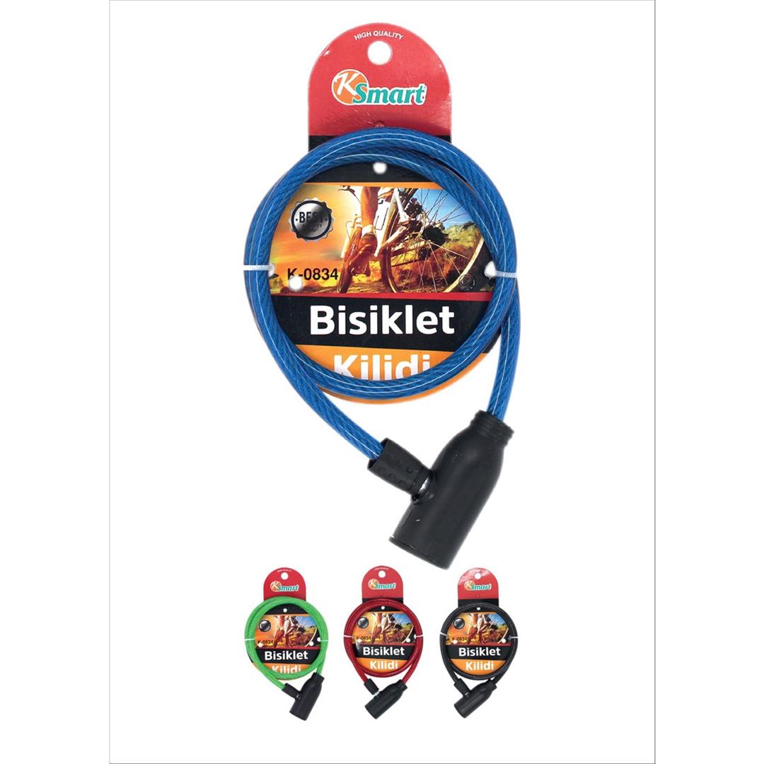 KSMART K-0834  İNCE BİSİKLET KİLİDİ*160