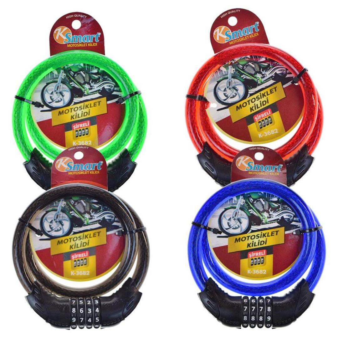 KSMART K-3682 KALIN MOTOSİKLET KİLİDİ*50