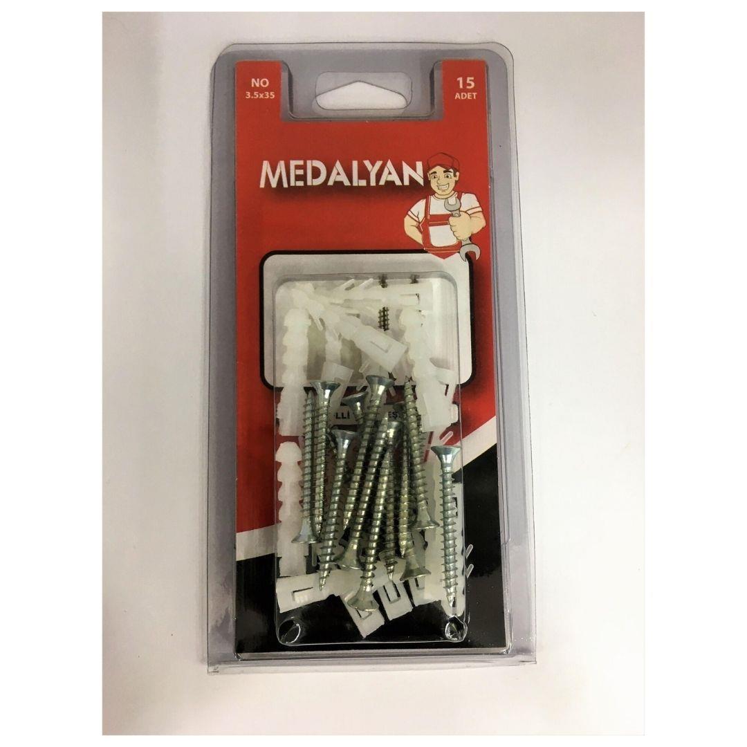 MEDALYAN DL-32 3,5X35 DUBELLİ VİDA*24