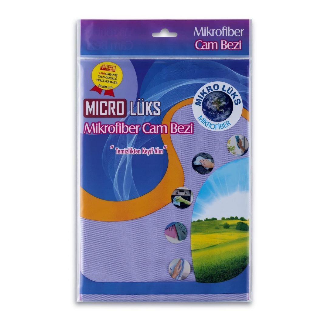 MICROLÜKS 4048 TEKLİ MİKROFİBER CAM BEZİ*50