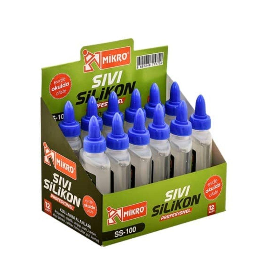 MİKRO 100 ML SIVI SİLİKON 12 Lİ*12