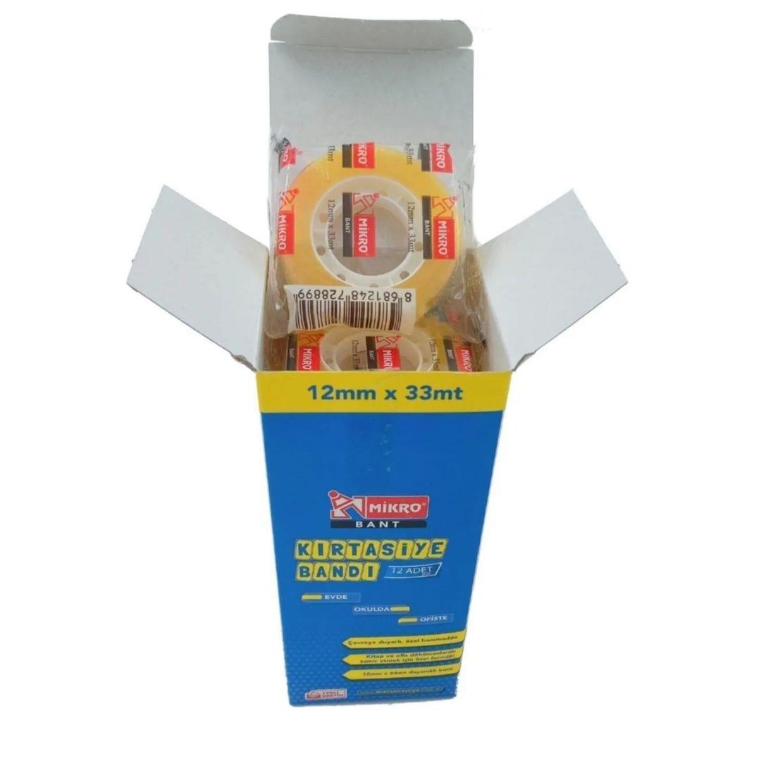 MİKRO 12X33 PARA BANDI(12*48)*576 MİKRO 12X33 PARA BANDI(12*48)*576