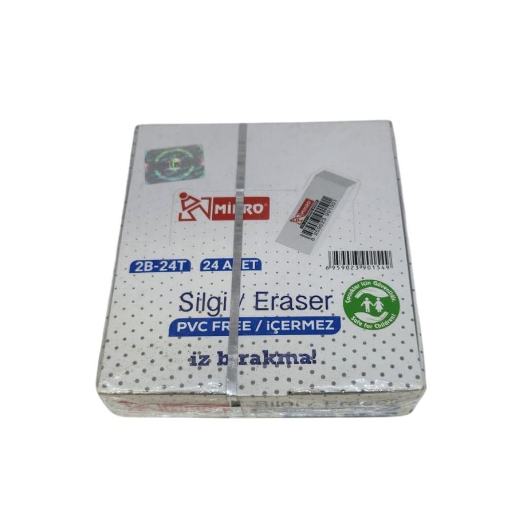 MİKRO 2B-24T BEYAZ SİLGİ(24*50)*1200