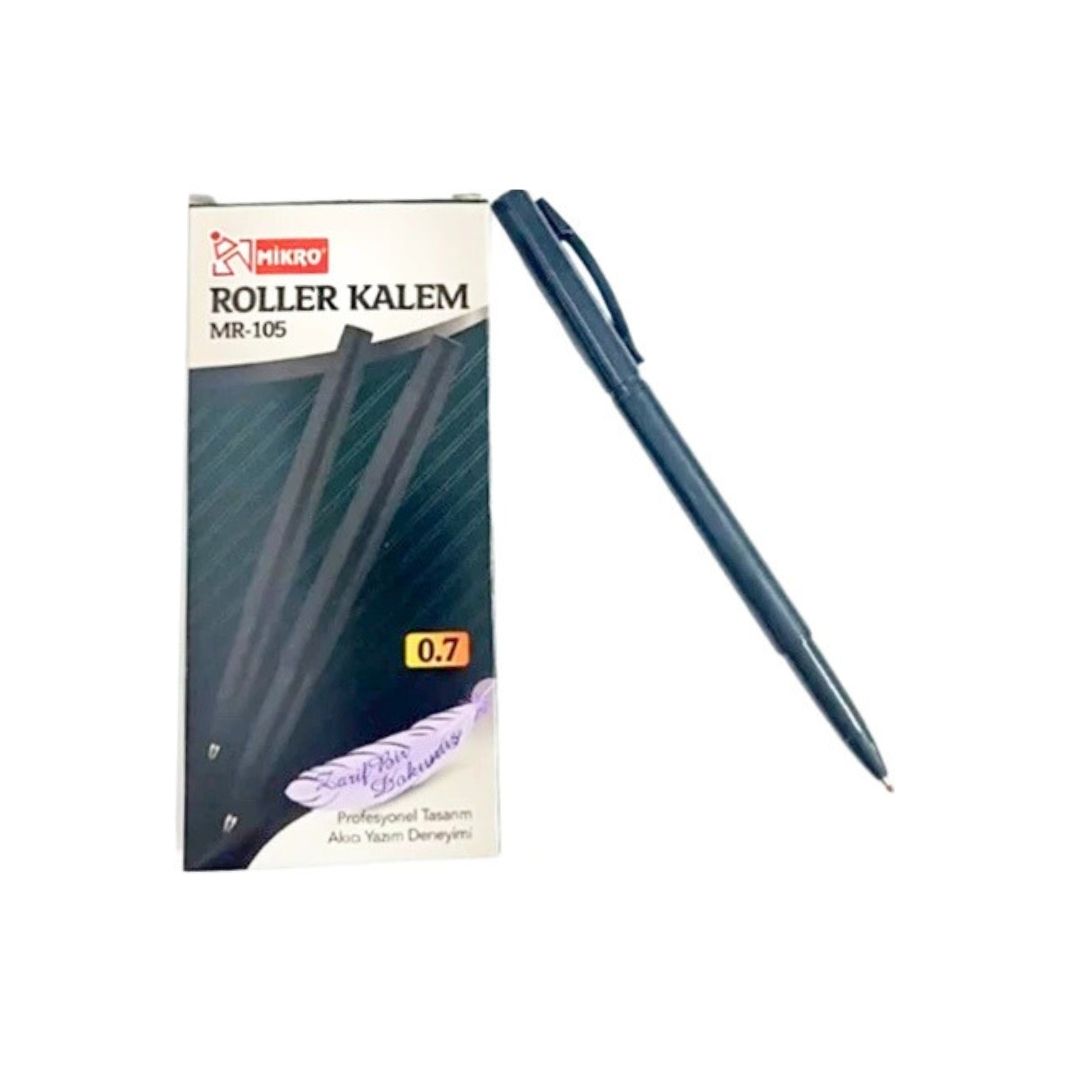 MİKRO MR-105 SİYAH ROLLER KALEM(12*144)*1728 MİKRO MR-105 SİYAH ROLLER KALEM(12*144)*1728